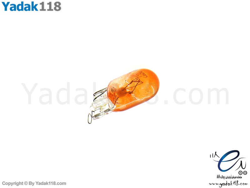 لامپ آریایی کوچک نارنجی 1 کنتاکت دو عددی