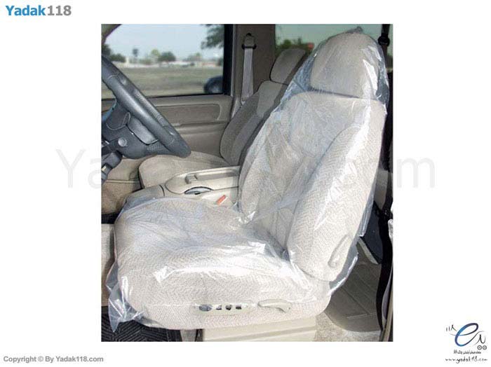 روکش پلاستیکی بی رنگ صندلی و لوازم داخل اتاق خودرو