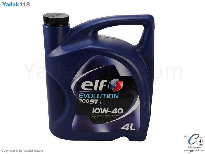 روغن موتور ‏ELF‏ مدل  ‏Evolution 10w 40 – 700st‎‏  اصل - چهار لیتری