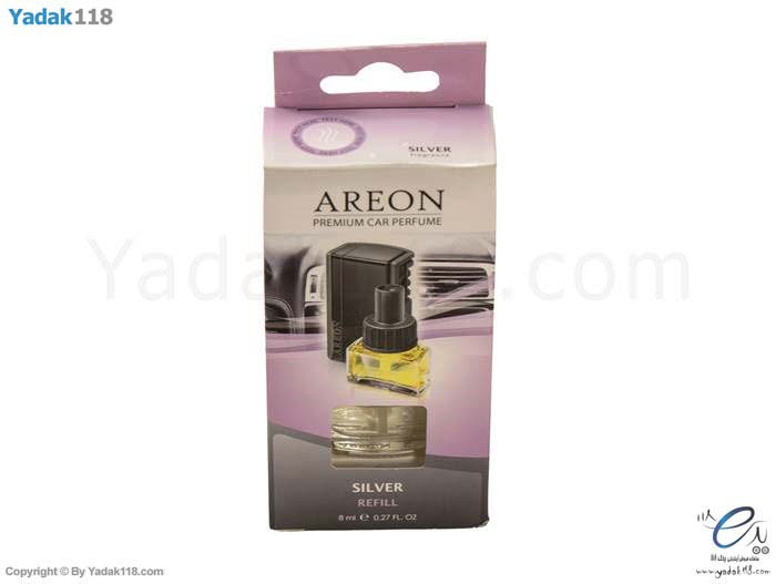 خوشبو کننده آرون‎ ‎شیشه ای ‏Areon premium car perfume Silver ‎